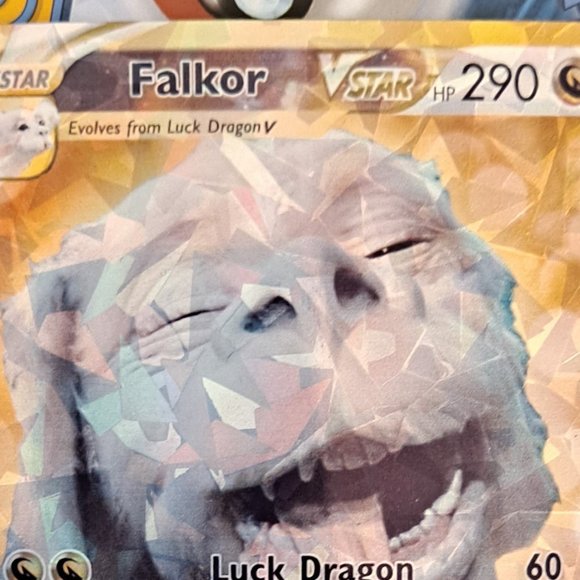 Falkor Pokemon Card - The Neverending Story - Picture 5 of 7